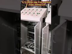 Машина для изготовления лотков для яиц 3000 шт./час, автоматическая бумажная масса