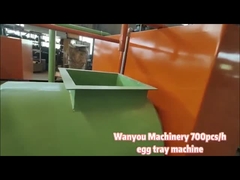 Низкая прессформа пульпы бумаги емкости Reciprocating тип небольшая машина подноса яйца