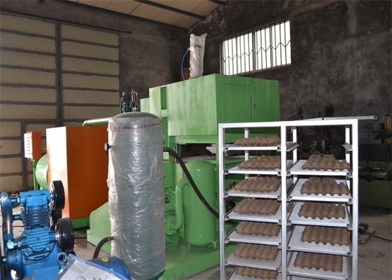 Энергопотребление машины производства подноса яйца машины прессформы бумажной пульпы низкое