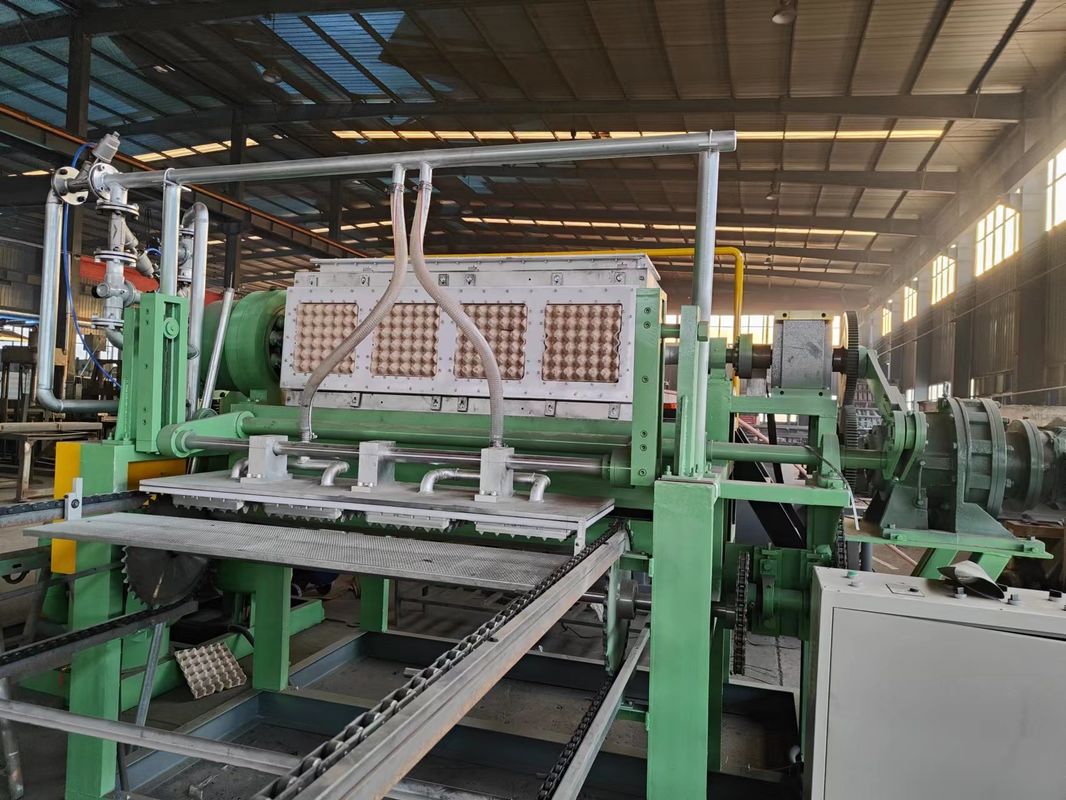 2500 шт/ч 4*4 Формы Ротационная бумажная яйцезаводная машина ПЛС управление и пластиковый материал формы для производства яйцезаводной формы