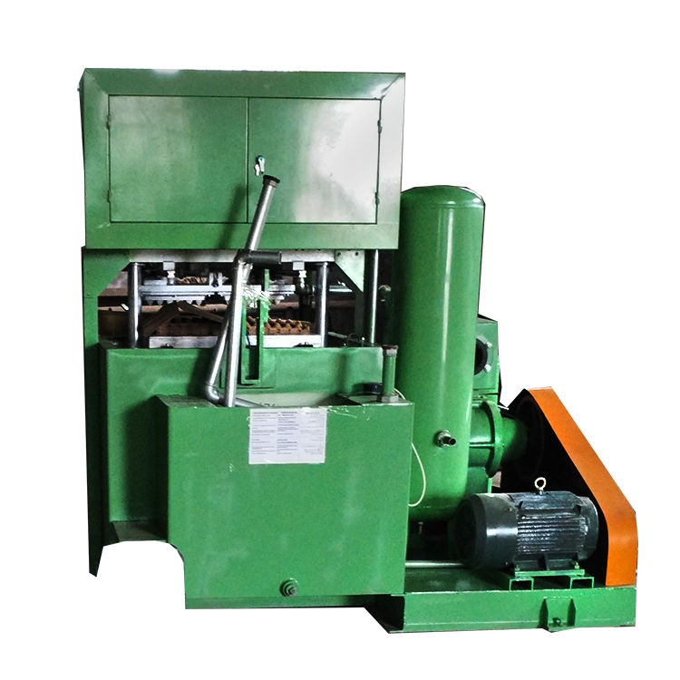 Semi Automatic Paper Egg Tray Machine 700pcs/h PLC Controlled Option Designed for Small Business