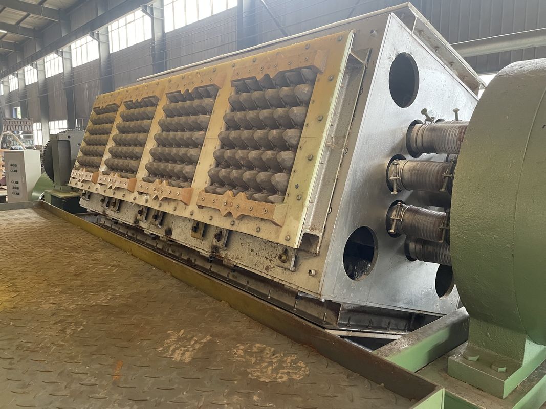 2500 шт/ч 4*4 Формы Ротационная бумажная яйцезаводная машина ПЛС управление и пластиковый материал формы для производства яйцезаводной формы