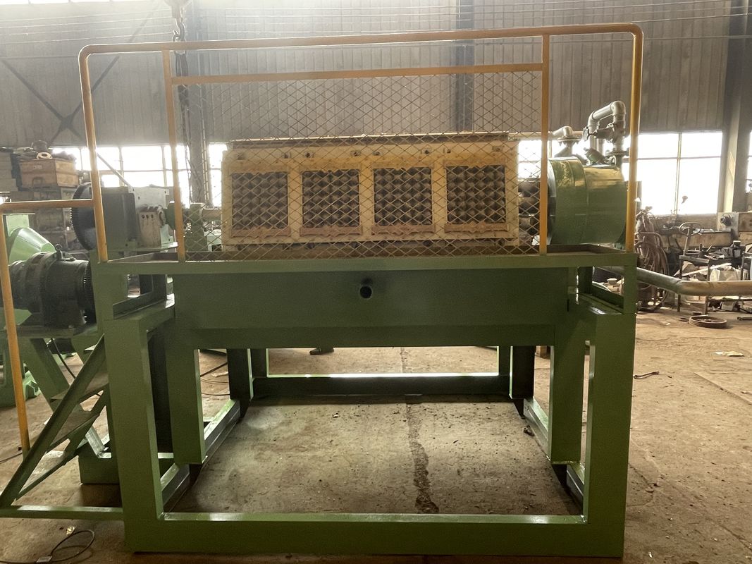 Роторная машина для производства бумажных лотков для яиц с 4 сторонами, управление ПЛК и материал пластиковой формы для формования лотков для яиц