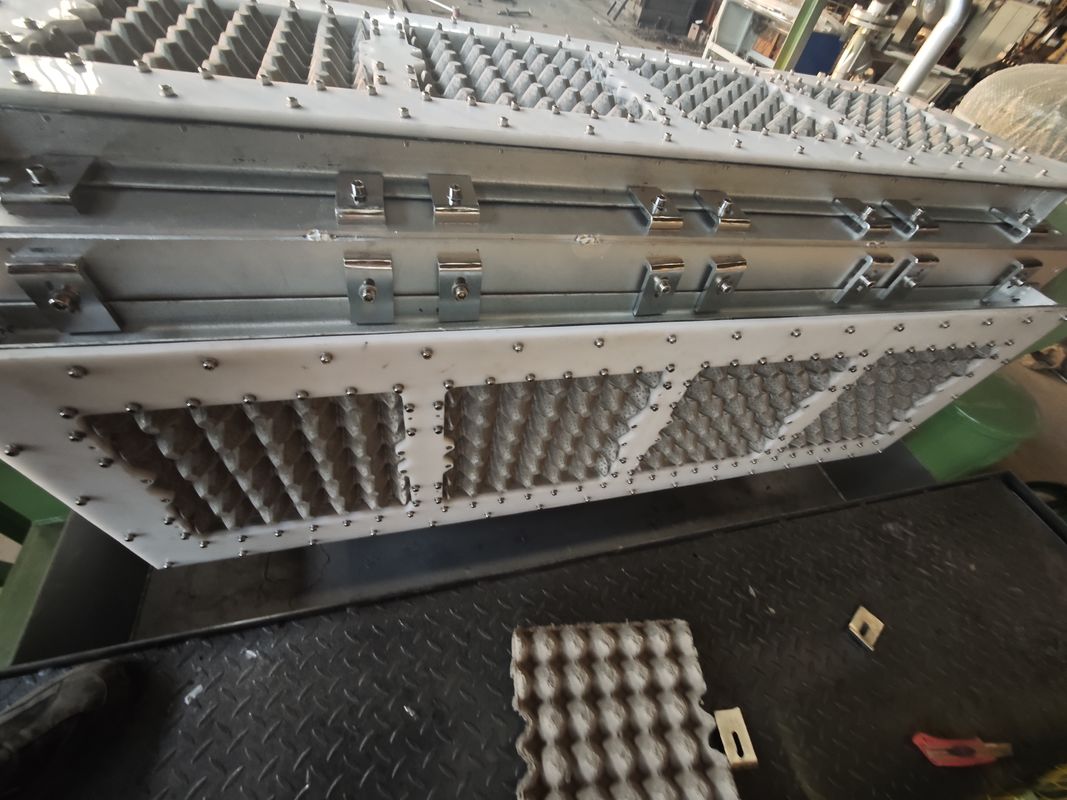 2500 шт/ч 4*4 Формы Ротационная бумажная яйцезаводная машина ПЛС управление и пластиковый материал формы для производства яйцезаводной формы