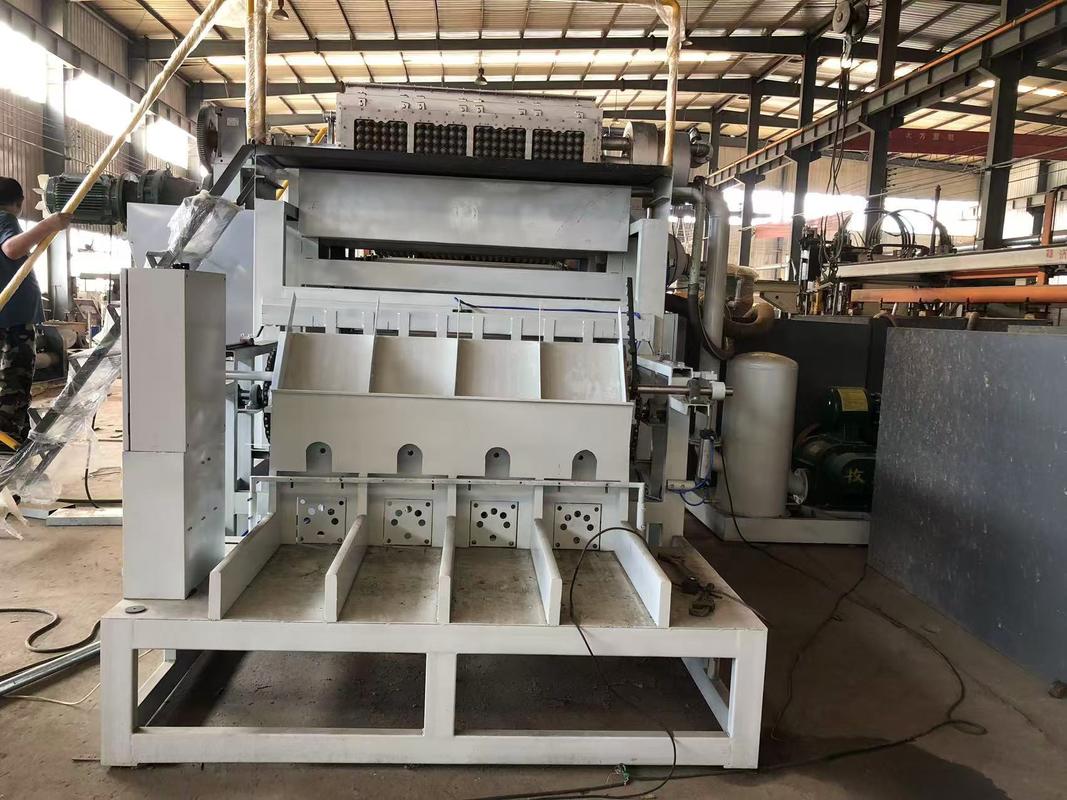 Полностью автоматическая машина для производства яичных подносов Производственная система, сочетающая энергосберегающую технологию и долговечное строительство для производства