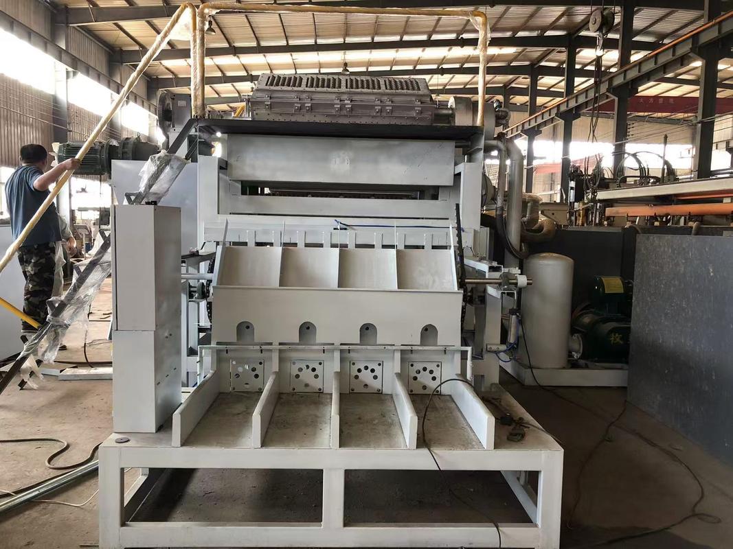 4000pcs/h Recycled Low Energy Automatic Waste Paper Recycled Paper Pulp Egg Tray Machine Egg Tray Production Line By Wanyou