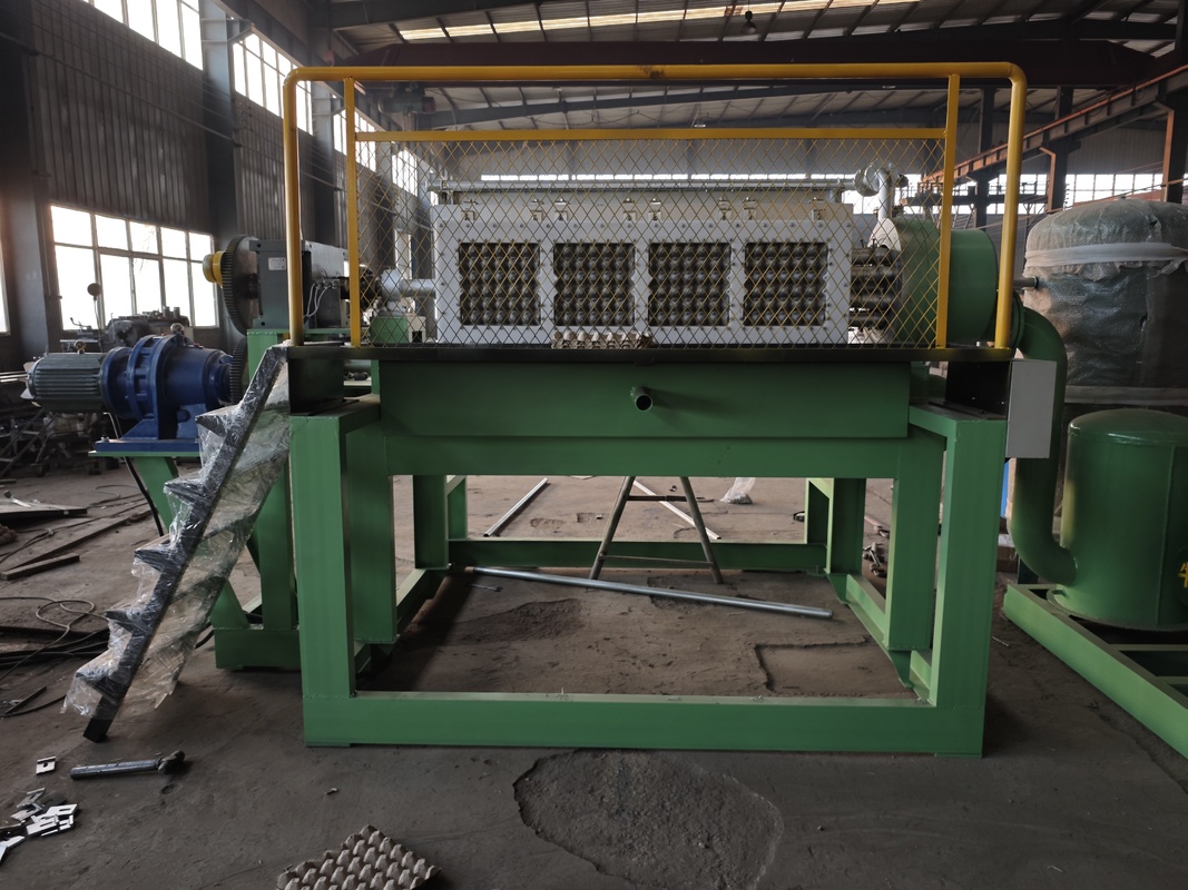 4000pcs/h Recycled Low Energy Automatic Waste Paper Recycled Paper Pulp Egg Tray Machine Egg Tray Production Line By Wanyou
