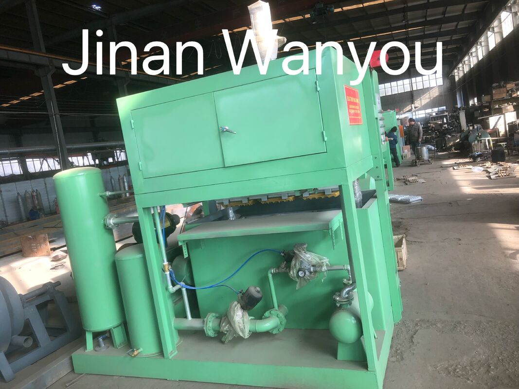 1500pcs/h Egg Carton Making Machine Reciprocating Forming Type Egg Tray Machine Production Line For Manufacturing Egg Trays Apple Trays Shoes Trays Nursery Trays And More