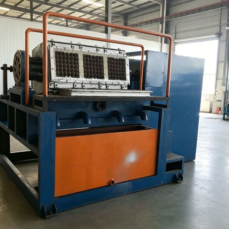Automatic Egg Tray Making Machine |3*4 Molds Rotary Egg Tray Machine Eco-friendly Recycled Paper Egg Tray Production Line | Compact & Easy-operation 2000pcs/h output