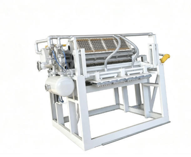 2500-5000pcs/h Apple Tray Paper Egg Tray Machine Egg Carton Production Line Energy Saving PLC Controlled