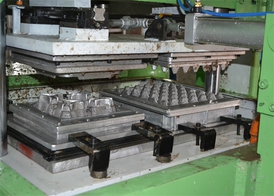 автоматическая бумажная машина прессформы подноса яйца 2500pcs/h с сушильщиком подноса яйца